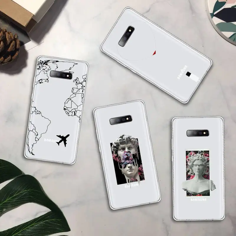 

Complex Formula Phone Case Transparent For Samsung Galaxy A71 A21s S8 S9 S10 plus note 20 ultra