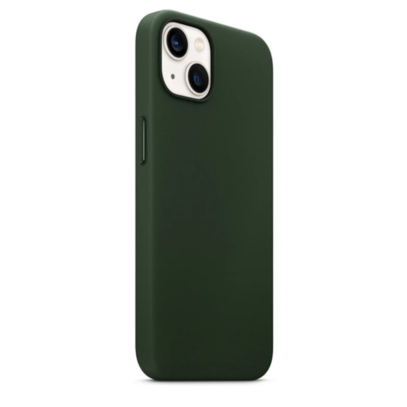 Официальный чехол из натуральной кожи для iPhone 13 Pro Mini роскошные чехлы 1:1