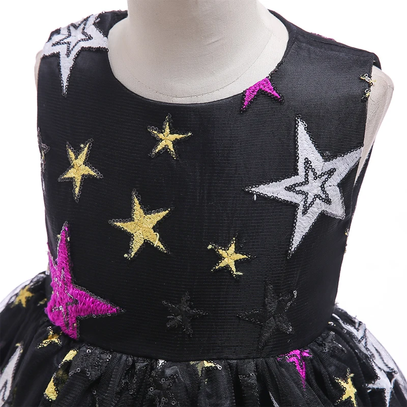 Детские платья для девочек рождественские с блестками детское платье принцессы