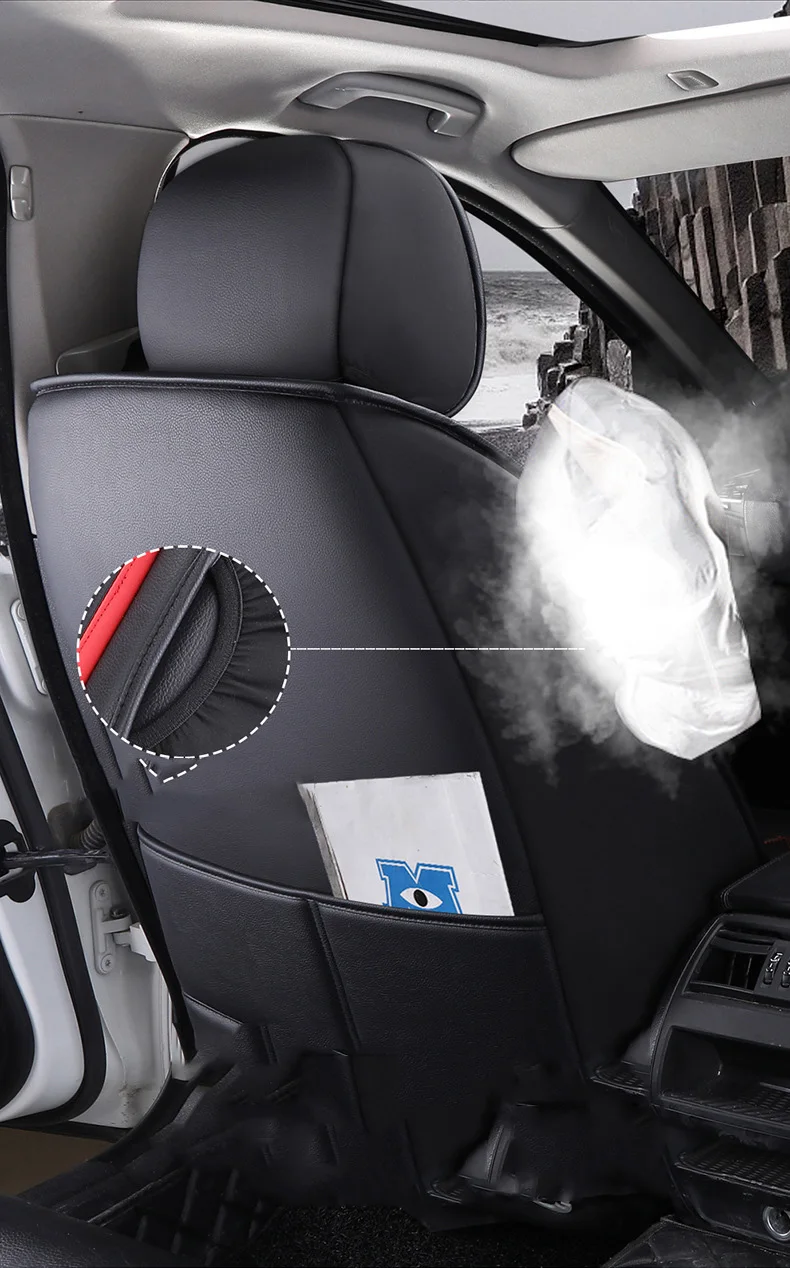 Leather Car seat cover for CHRYSLER 200 300 grand voyager Pacifica PT Cruiser Sebring Town and Country Rolls-Royce Ghost cushion