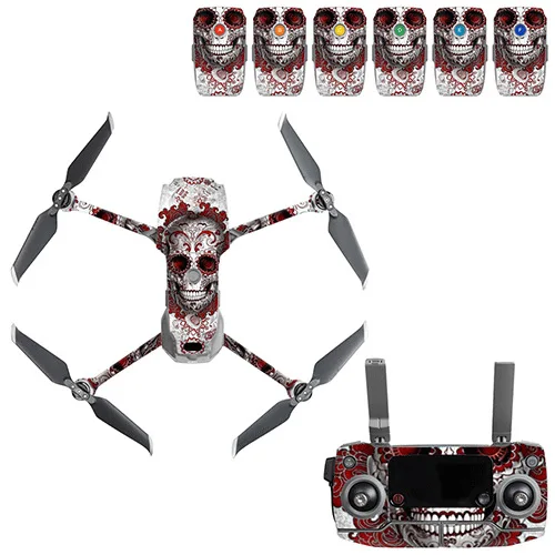 Граффити наклейка Skins Комплект для DJI Mavic 2 Drone Body sticker пустынный камуфляж наклейки аксессуары для кожи Mavic 2 PRO/Zoom