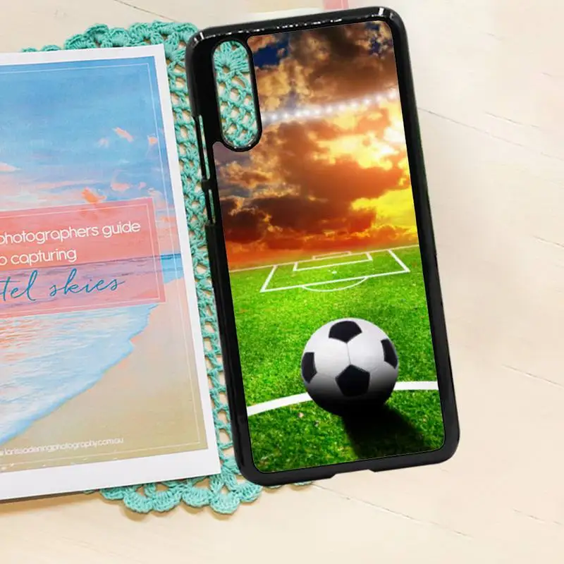 

Fire Football Soccer ball fashion pattern high quality Phone Case PC for iPhone 11 12 pro XS MAX 8 7 6 6S Plus X 5S SE 2020 XR
