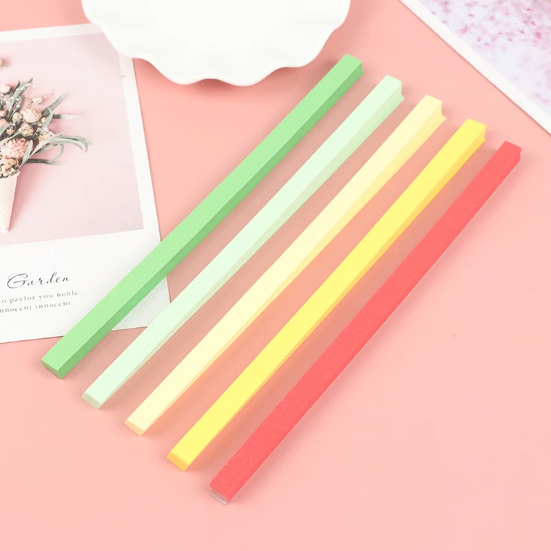 

5 Pcs Colorful Star Strip Origami Set Colorful Hand Fold Origami DIY Gift Paper Household Decoration