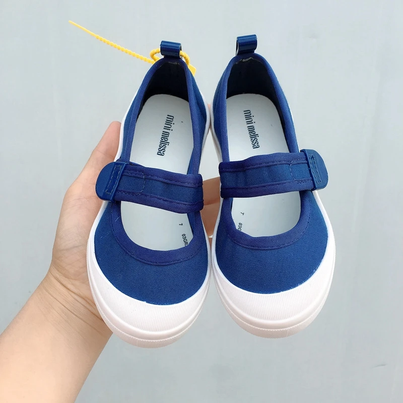 

Children's Shoes Mini Marissa Princess Bow Shoes Boys and Girls Fashion Canvas Shoes Versatile Flat Soft Soled Casual Trainers