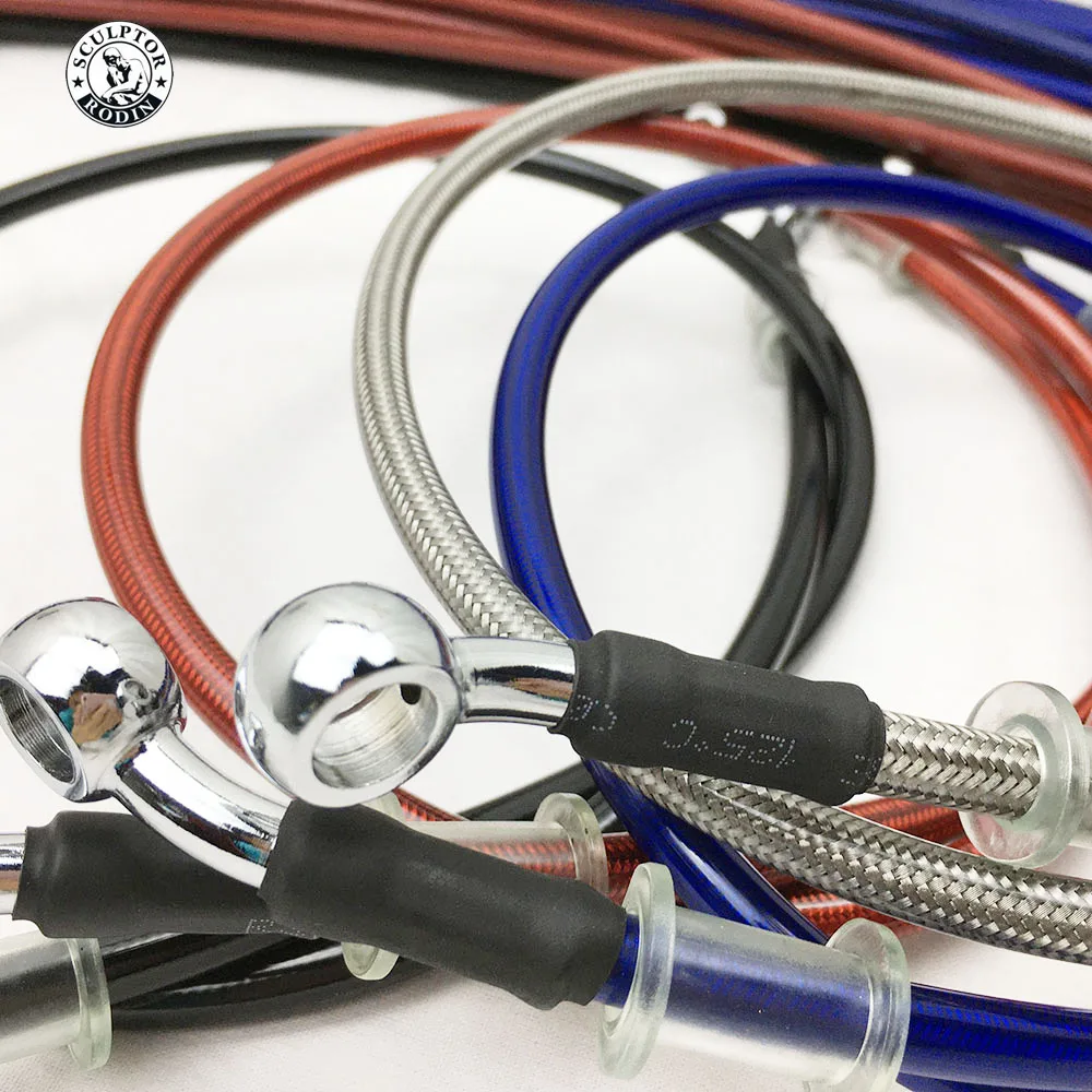 Мотоциклетный грязевой велосипед плетеный стальной гидравлический усиленный