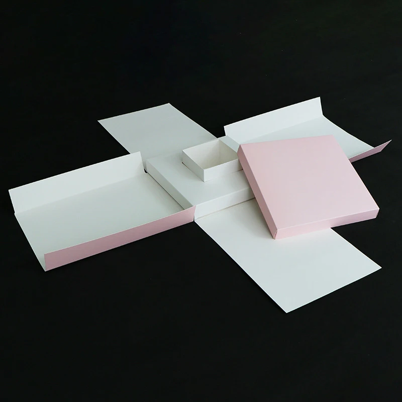 

1pcs/lot Birthday Surprise flowers paper gift boxes for girl friend birthday party cake balloon Surprise gift box decor supplies