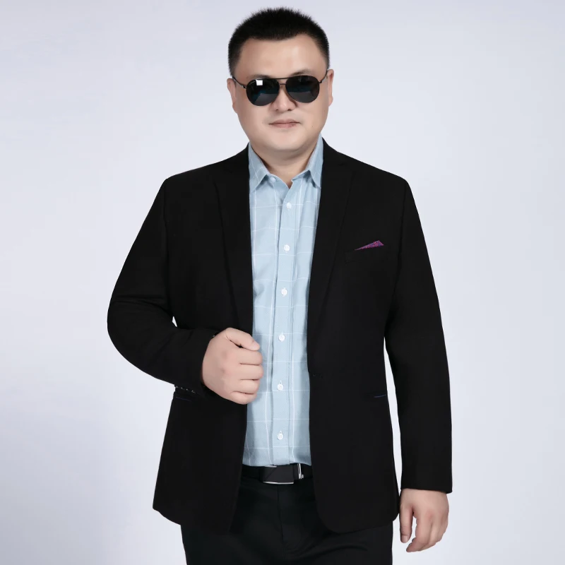 Блейзер Мужской винтажный в клетку на одной пуговице большие размеры 10XL 8XL 6XL |