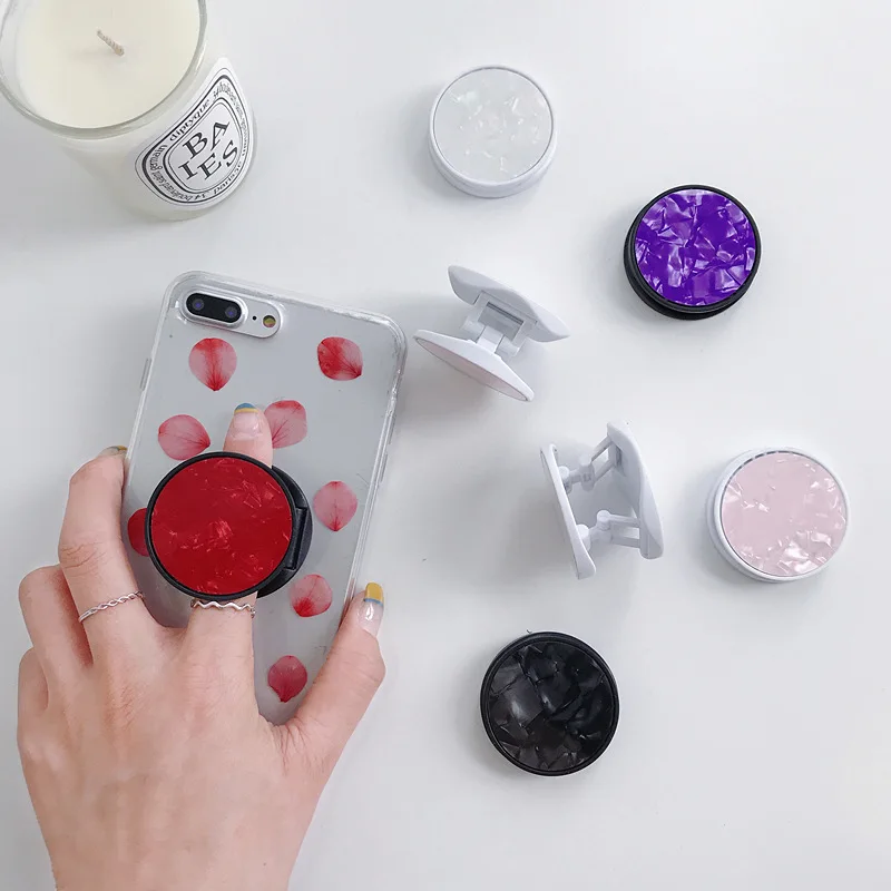 Пластиковая раковина кольцо держатель для пальца выдвижная ручка мобильного