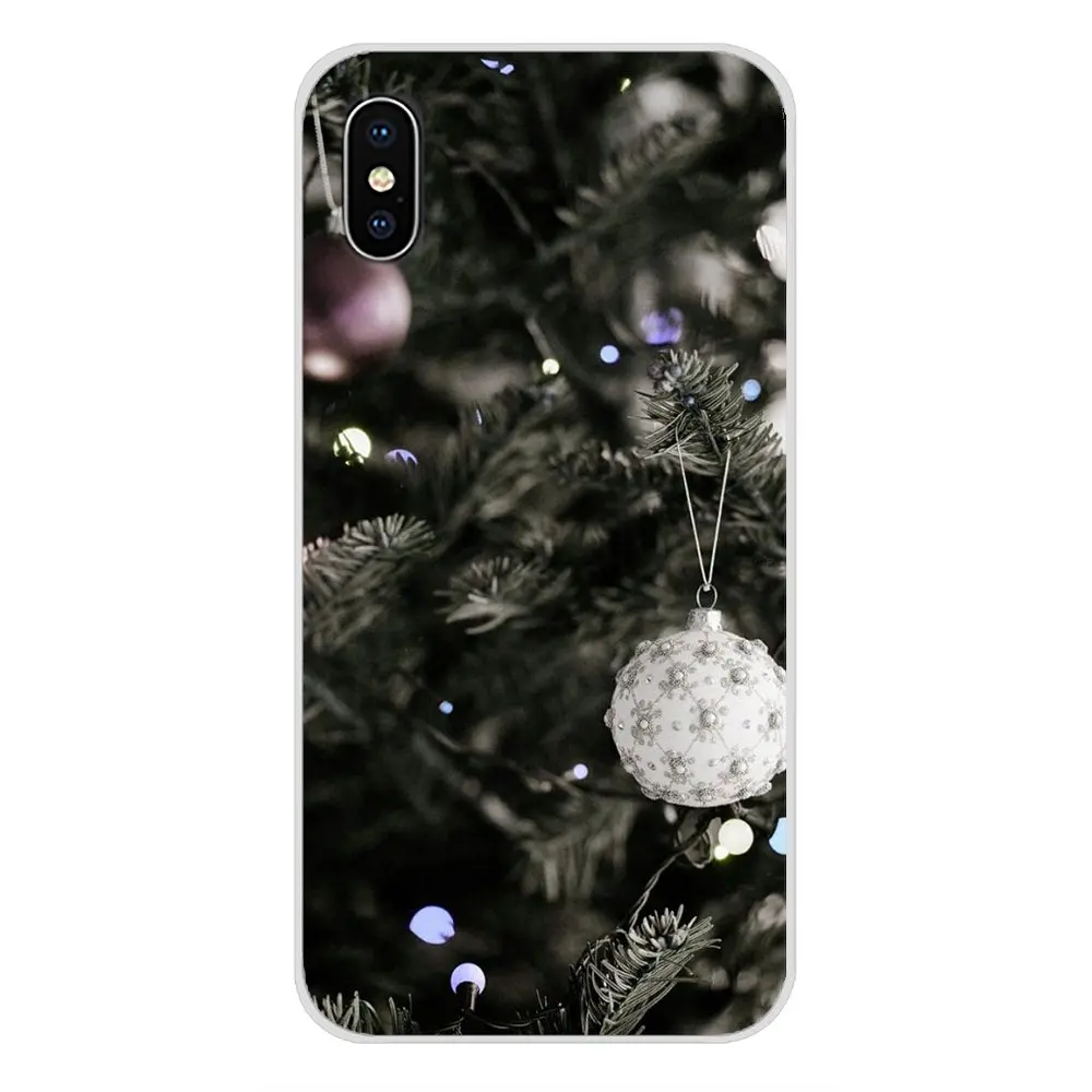 Accessories Cover For Apple iPhone X XR XS 11Pro MAX 4S 5S 5C SE 6S 7 8 Plus ipod touch 5 6 Winter Merry Christmas Colorful Cute | Мобильные