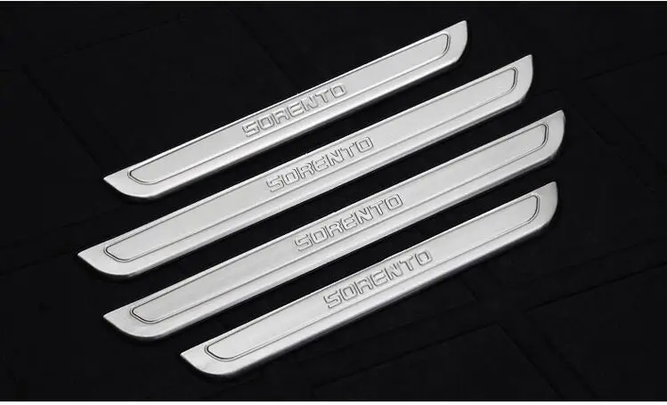 Высококачественная накладка из нержавеющей стали/Защитная Наклейка на порог