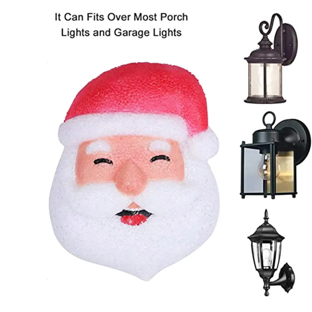 

Светильник для крыльца, Рождественский настенный светильник, крышка для крыльца, светильник для гаража, рождественское уличное украшение, ...