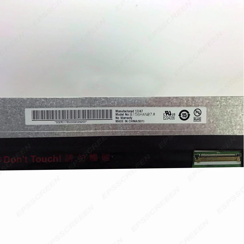 

B156HAN07.0/07.1 144hz 72% NTSC 40PIN G-SYNC LCD monitor FHD IPS display repair GAMING LAPTOP SCREEN TFT matrix module
