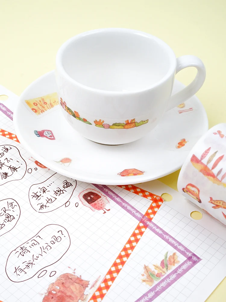 60 мм x 5 м Солнечный свет красочная лента для декорации Washi DIY планировщик