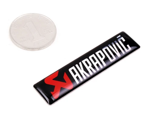 Эпоксидная наклейка ETIE AKRAPOVLC 3M для автомобильных гонок с логотипом эмблема