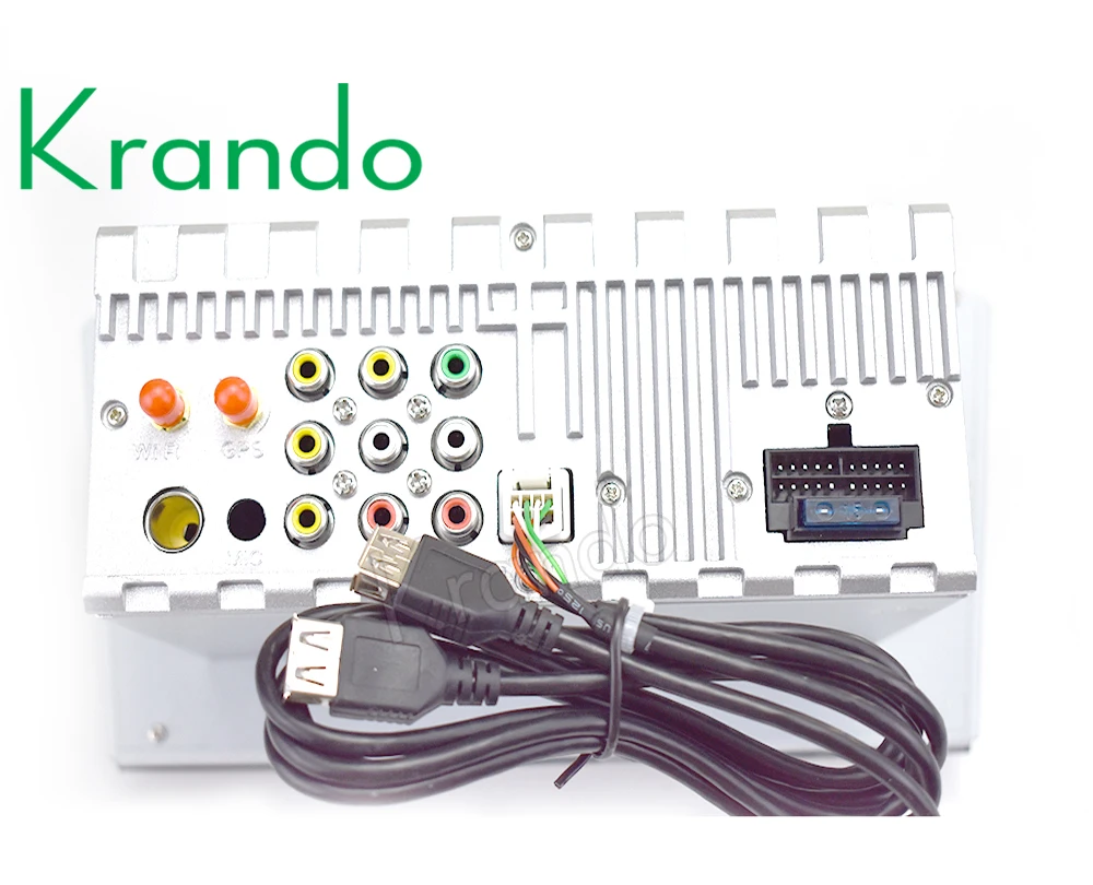 

Krando Android 8.1 9" Big Screen car Multimedia system radio player GPS for Toyota Avensis 2003-2007 stereo navigation BT WiFi