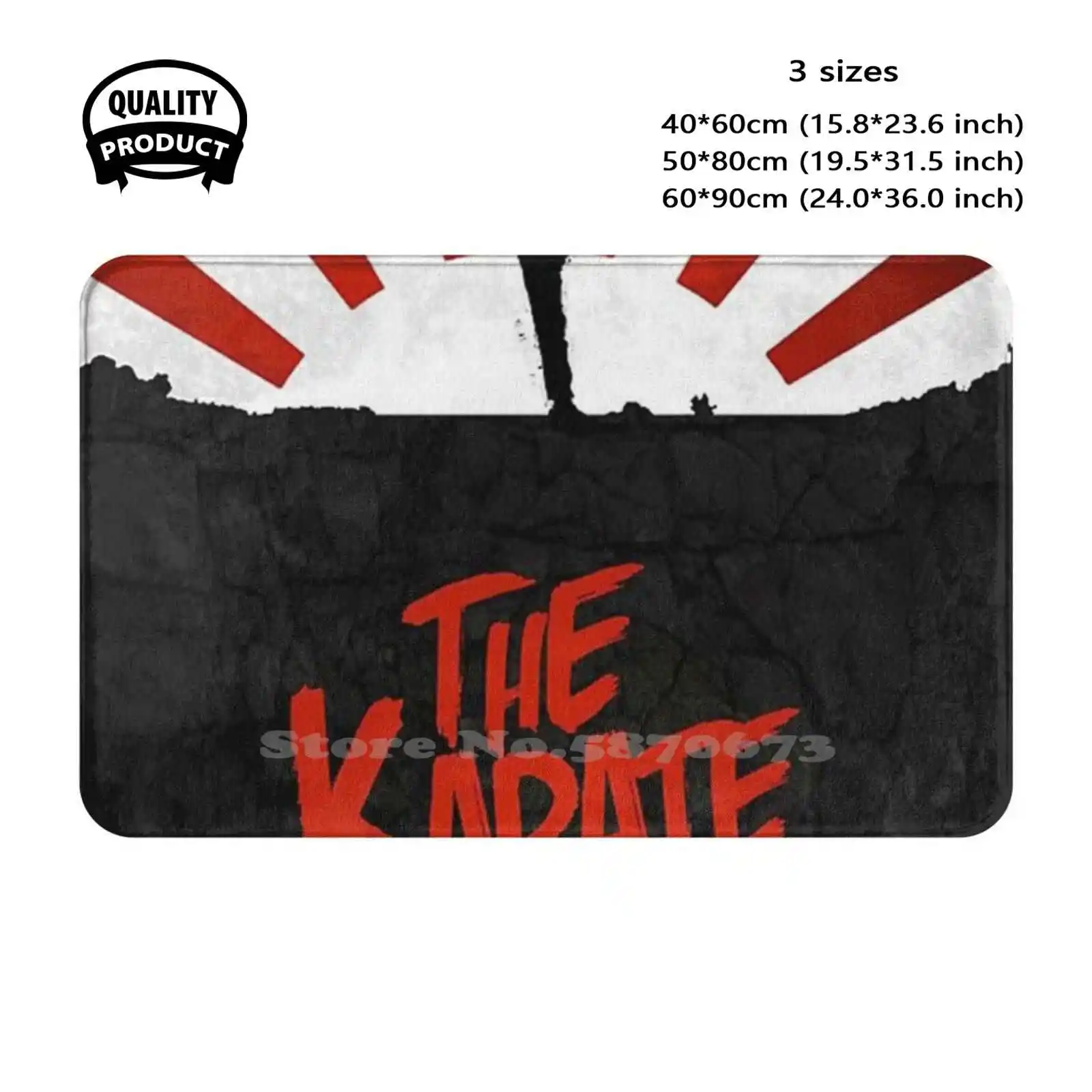 Детский плакат по мотивам фильма карате (2010) домашний коврик с мягкой подушкой