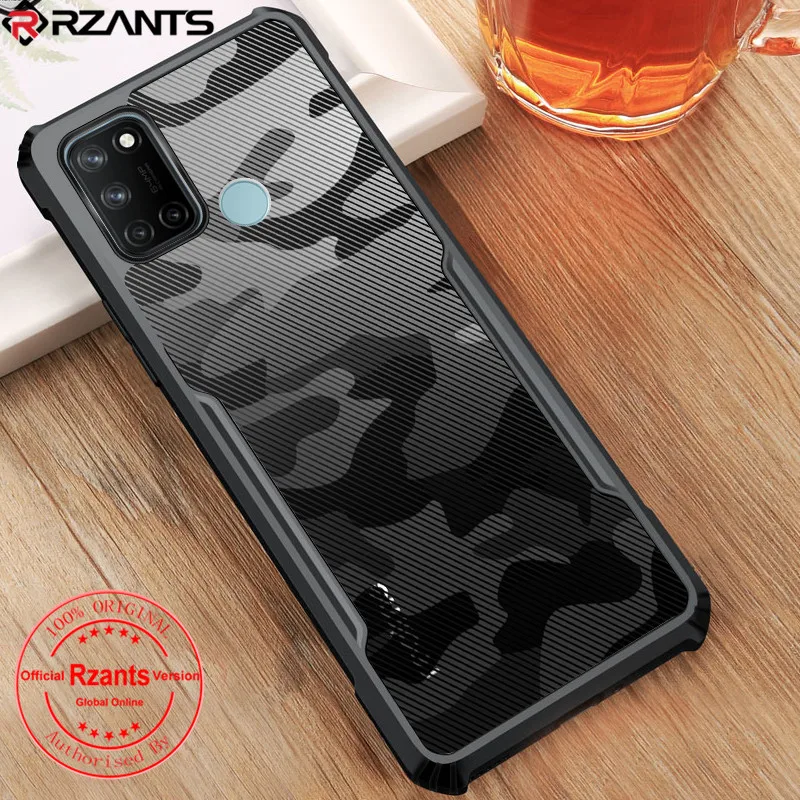 

Rzants for OPPO Realme C17 C15 Realme C11 C12 Case Camouflage Airbag pumper Shockproof Casing Phone Shell Funda Soft Cover