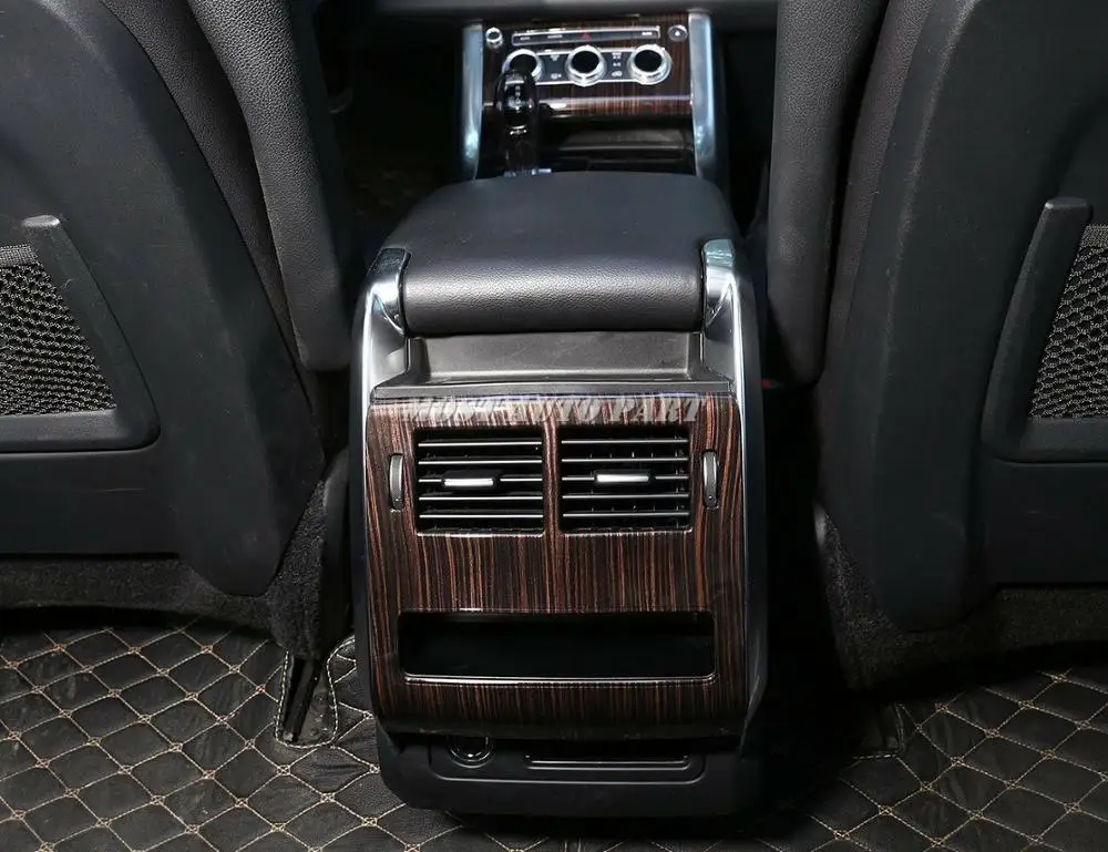 ABS Пластик красный ясень подкладке сзади ряд Кондиционер Выход декоративная