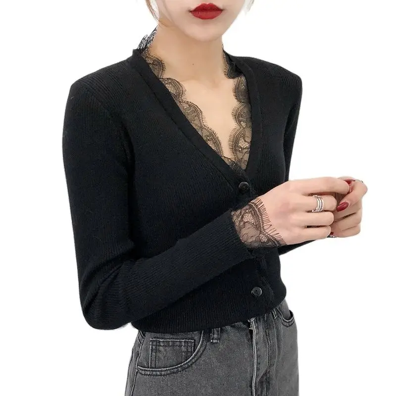 Джемпер с ограниченным по времени хлопковым свитером Женский пуловер новинка 2021