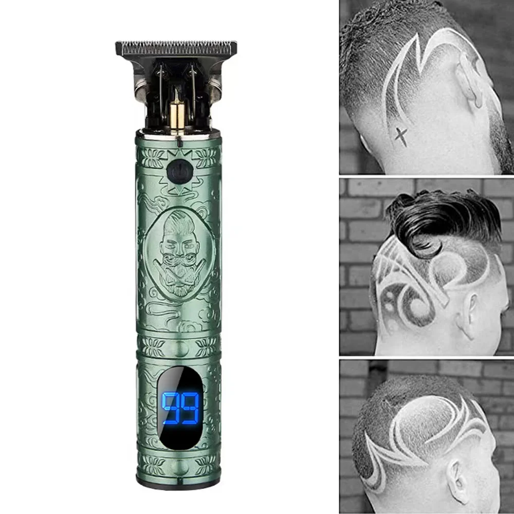 

Professional Men Trimmer Beard Electric Clipper Barbe Hair Cutting Machine Revised to Outliner Trimmer Hair Clippers Men