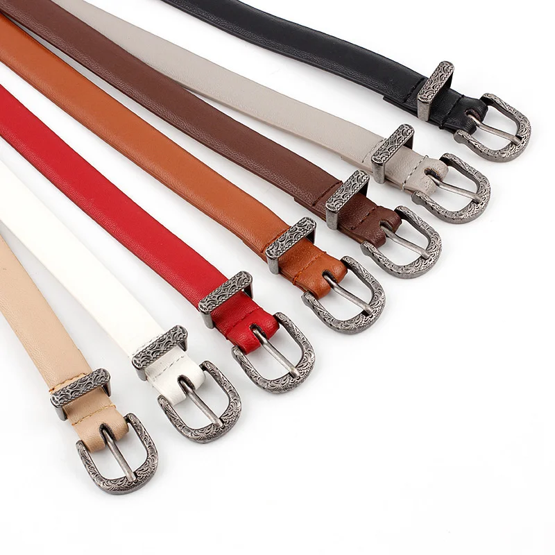 hup women black leather western cowgirl waist belt metal buckle waistband new hot belts for women luxury designer brand free global shipping
