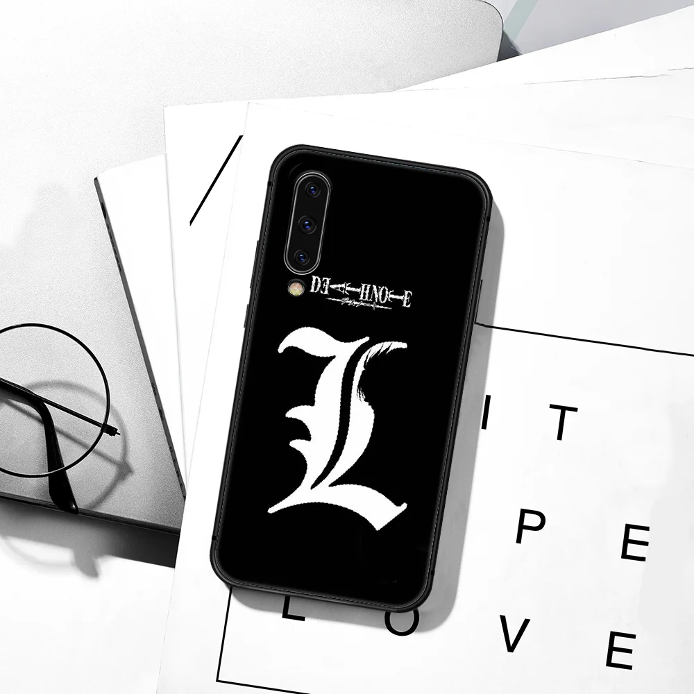 

Death Note Anime Phone Case For Samsung Galaxy A7 9 8 10 20 20e 21 S 30 30S 31 41 50 50S 51 70 71 91 black Back Painting Cell