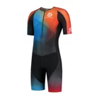 Велосипедный комбинезон CADOMOTUS TRISUIT для триатлона, комбинезон с коротким рукавом, Реплика комбинезона