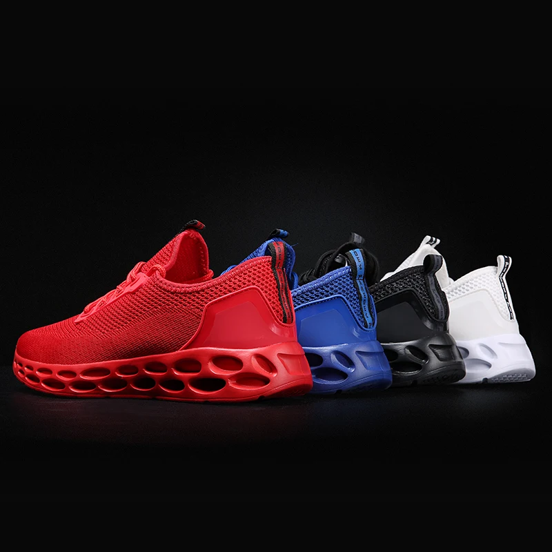 

2020 Fashion Casual Shoes Men Light Breathable Sneakers Mesh Lace Up Male Comfortable Outdoor Sports Running Footwear Size 47