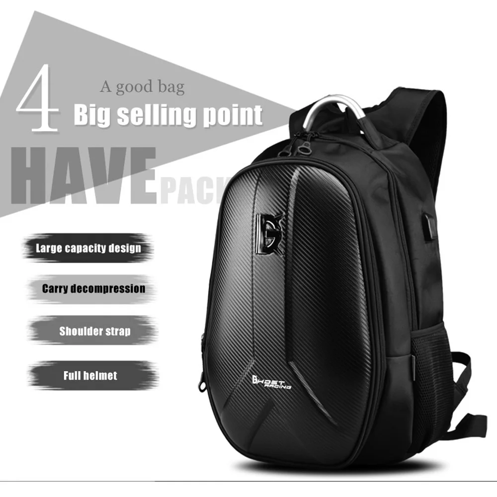 Водонепроницаемая сумка рюкзак для мотоцикла дорожная инструментов Мужская