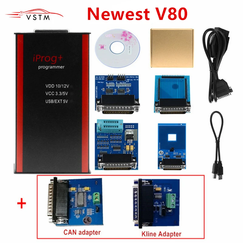Бесплатная доставка V80 Iprog Pro программист поддержка IMMO коррекция пробега сброс