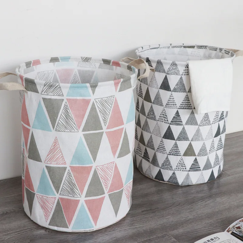 

Clothing Laundry Basket Bag Folding Laundry Basket Large Capacity Clothes Storage Bag Children Toy Storage Bucket Waterproof