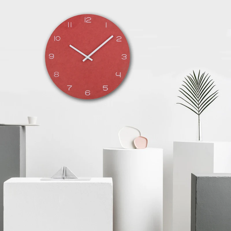 Женские часы современные большие деревянные 3d настенные дизайнерские ретро