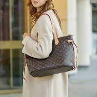 women bags large capacity one shoulder handbags printed luxury designer leather fashion vintage shopper big ladies tote handbags