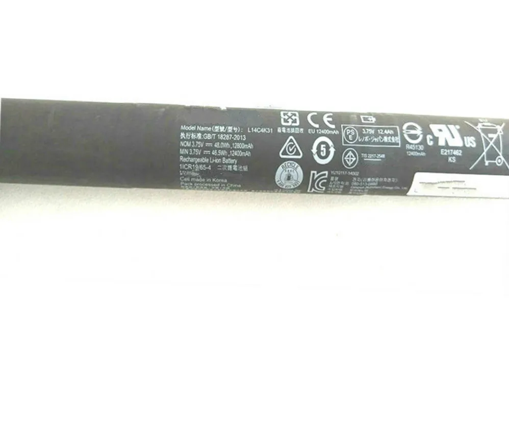 Аккумулятор Westrock L14D4K31 L14C4K31 12800 мАч для ноутбука lenovo Yoga Tablet 2-1371F