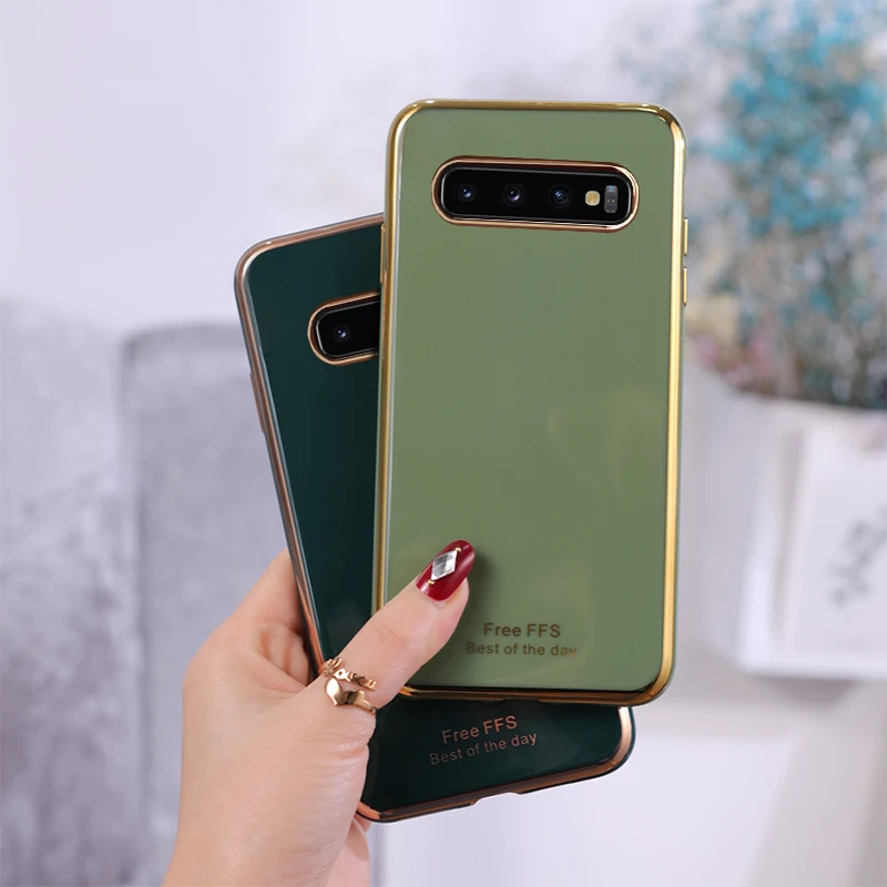 Чехол для телефона YUETUO чехол samsung galaxy s10 plus e s10e s 10 s10plus силиконовые аксессуары |