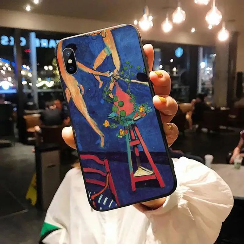 

Henri Matisse famous art painting high quality Phone Case shell for iPhone 11 12 pro XS MAX 8 7 6 6S Plus X 5S SE 2020 XR