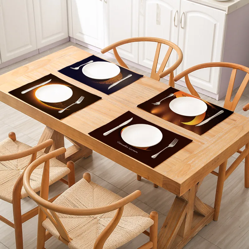 FANLUS украшение для стола на праздвечерние мусульманский Рамадан Мубарак хлопок