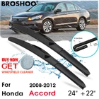 Автомобильный стеклоочиститель лобовое стекло стеклоочистители J крюк авто аксессуары для Honda Accord 24 