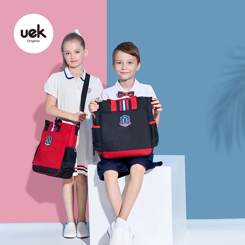 Сумка на плечо Uek детская для учебников модная вместительная сумочка тоут в