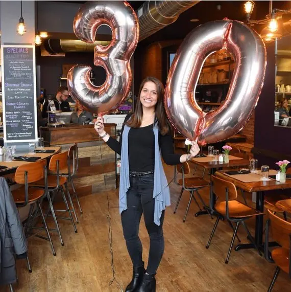 40 дюймов Большой Фольга на день рождения воздушные шары гелиевые шара с цифрой