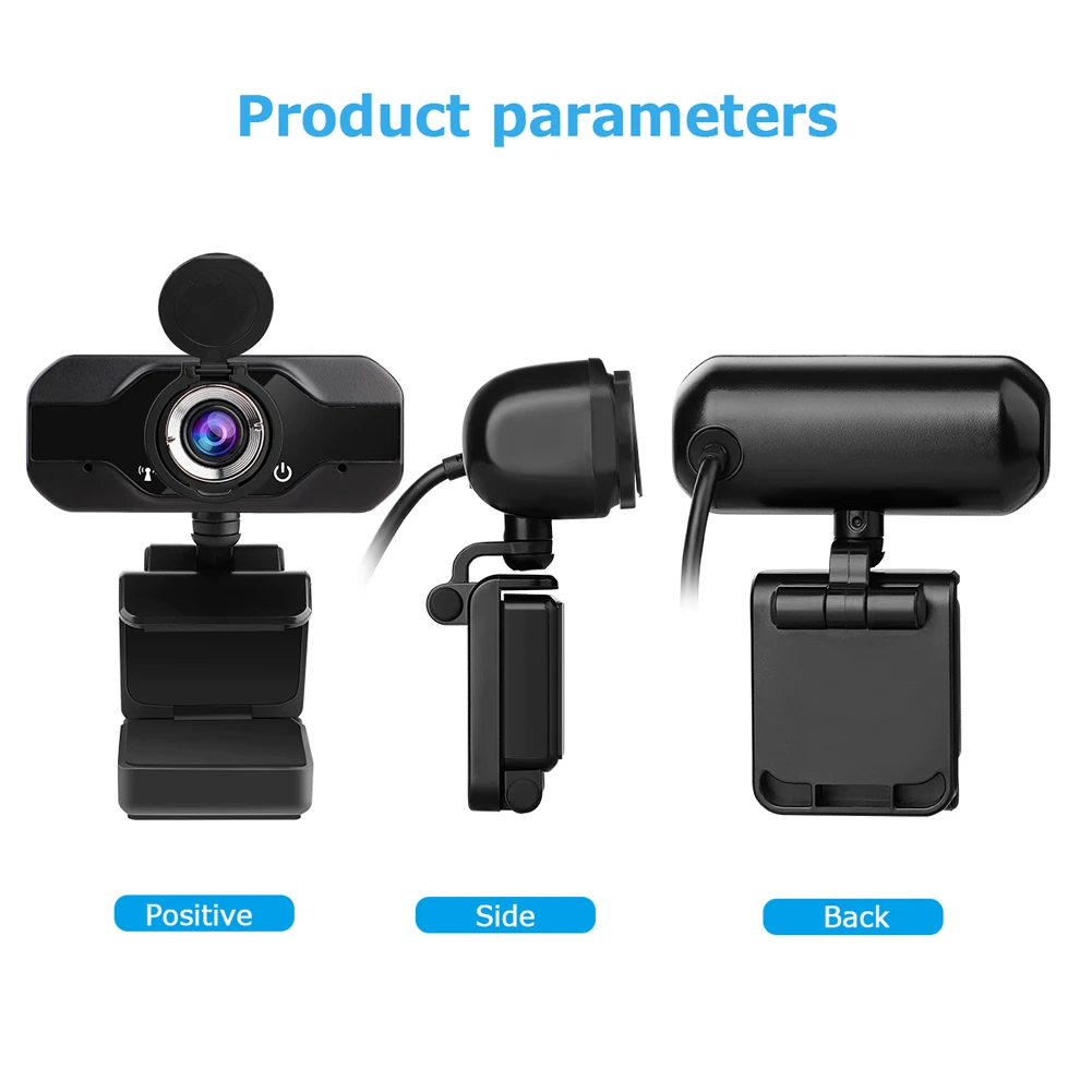 

Webcam 3.0 1080P Hdweb Camera Built-in Hd Microphone 1080p USB Plug Web Cam Widescreen Video For Desktop Laptop PC Manual Focus