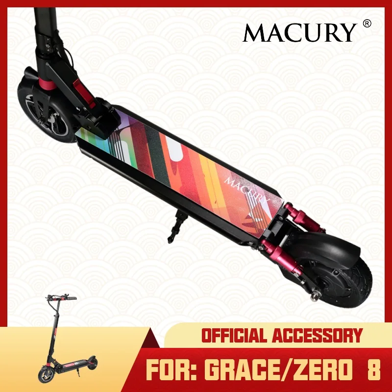 MACURY Deck наклейка только для GRACE 8 и ZERO ZERO8 T8 KUGOO X1 Нескользящая с песком бумага