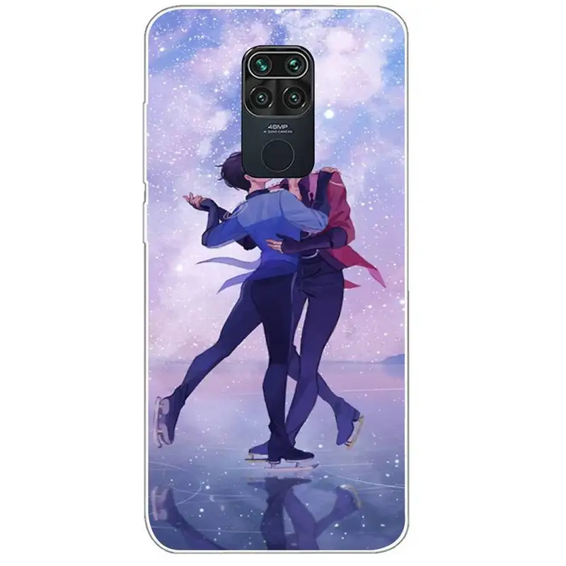 Yuri On Ice чехол для телефона Samsung Galaxy S8 S9 S10 Plus S10E S20FE A71 A51 A21S прозрачный силиконовый