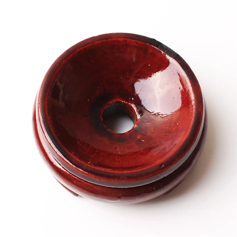 50 мм деревянная подставка Подиум Базовая основа с отверстием для хрустального