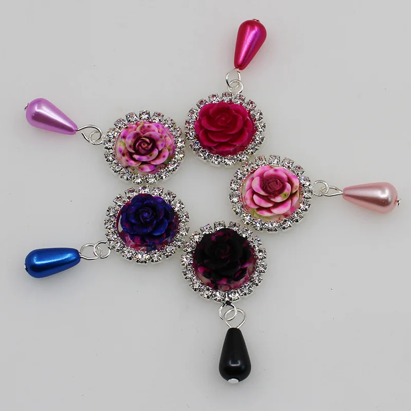 Декоративные пуговицы для украшения одежды 10 шт. металлические стразы | Дом и сад