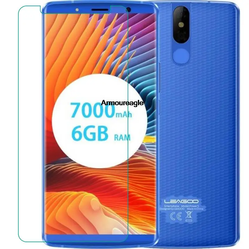 Закаленное стекло HD Guard Saver On For Leagoo Power 5 99 &quot9H 2.5D прозрачная защитная пленка |