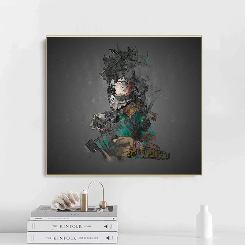 

Мой герой академическое Аниме Манга настенный художественный принт Декор, 20x28 дюймов, без рамки