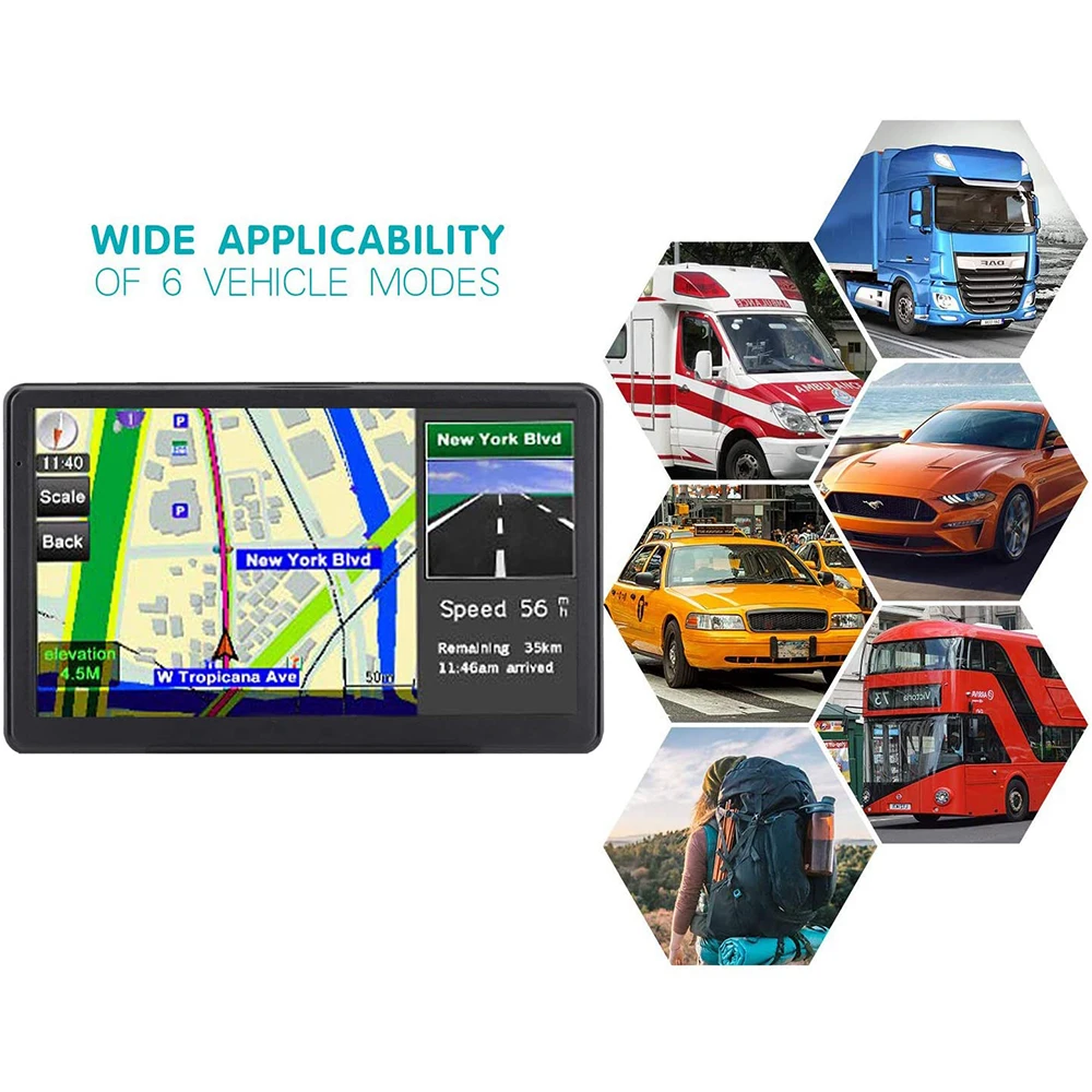 3 вида стилей 7 &quotHD Автомобильный GPS-навигатор FM Bluetooth-совместимый AVIN Navitel новейшая