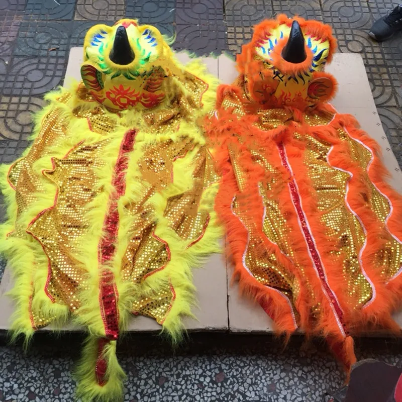Китайский костюм талисмана для танца льва Детский детский танцевальный