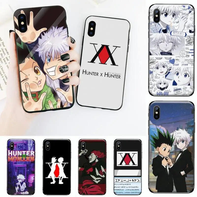 Killua Zaoldyeck hunter x Чехол для мобильного телефона iPhone 11 12 Ipad мини iPad pro XS MAX 8 7 6 6S Plus X 5S SE